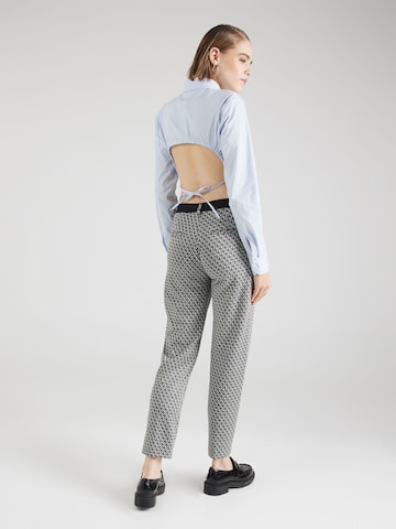 BRAX Slim fit Pleat-Front Pants 'MARON' in Grey