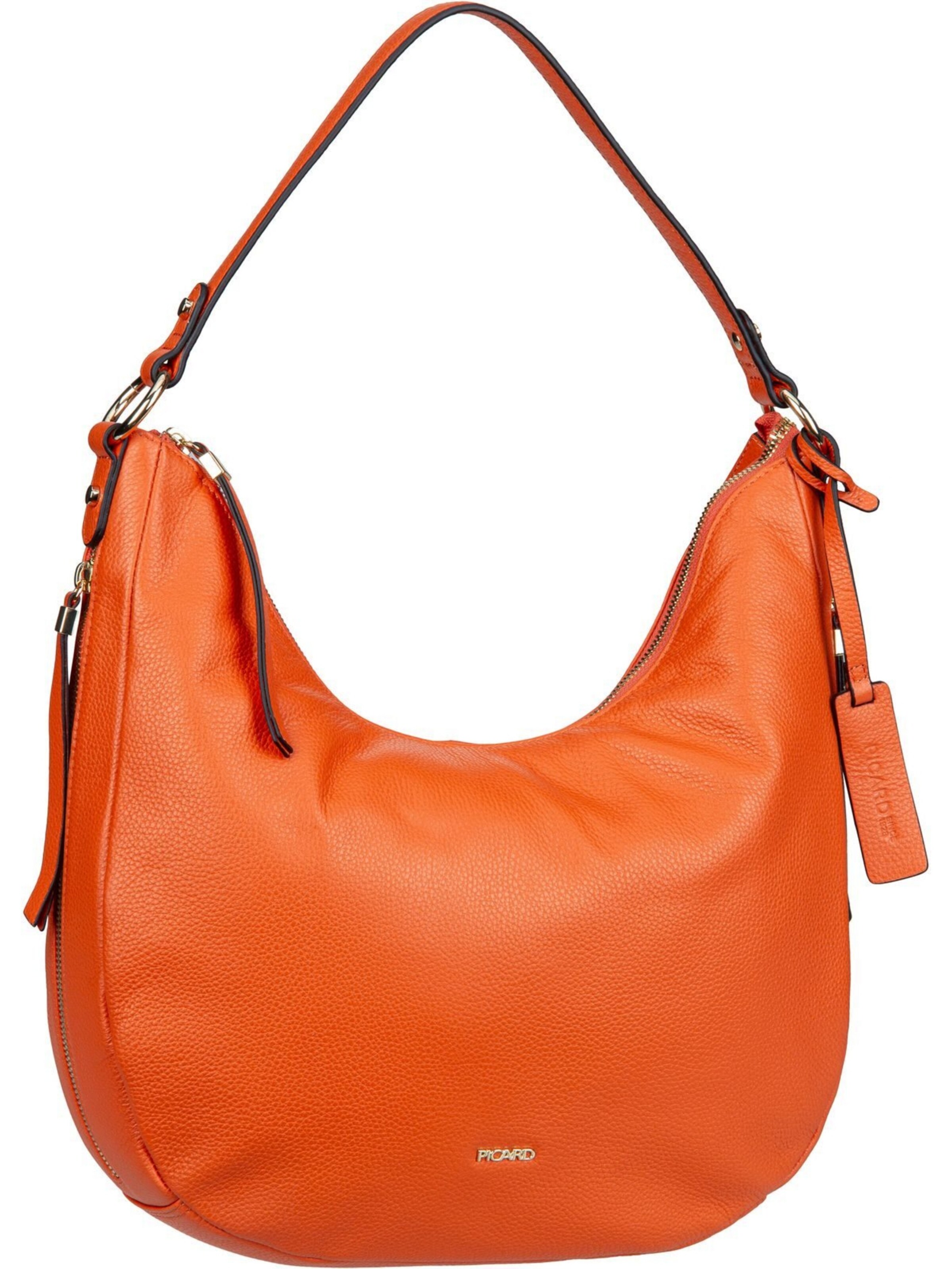 Picard Shoulder Bag ' Java ' in Orange: front