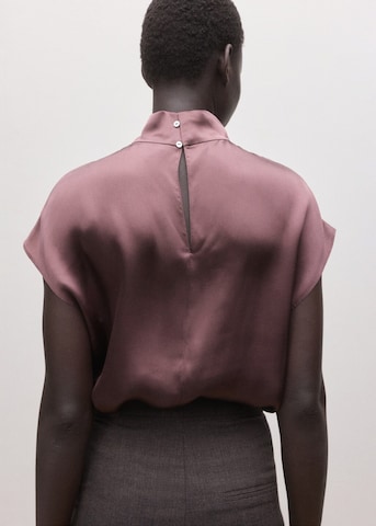 MANGO Blouse 'Lunas' in Red