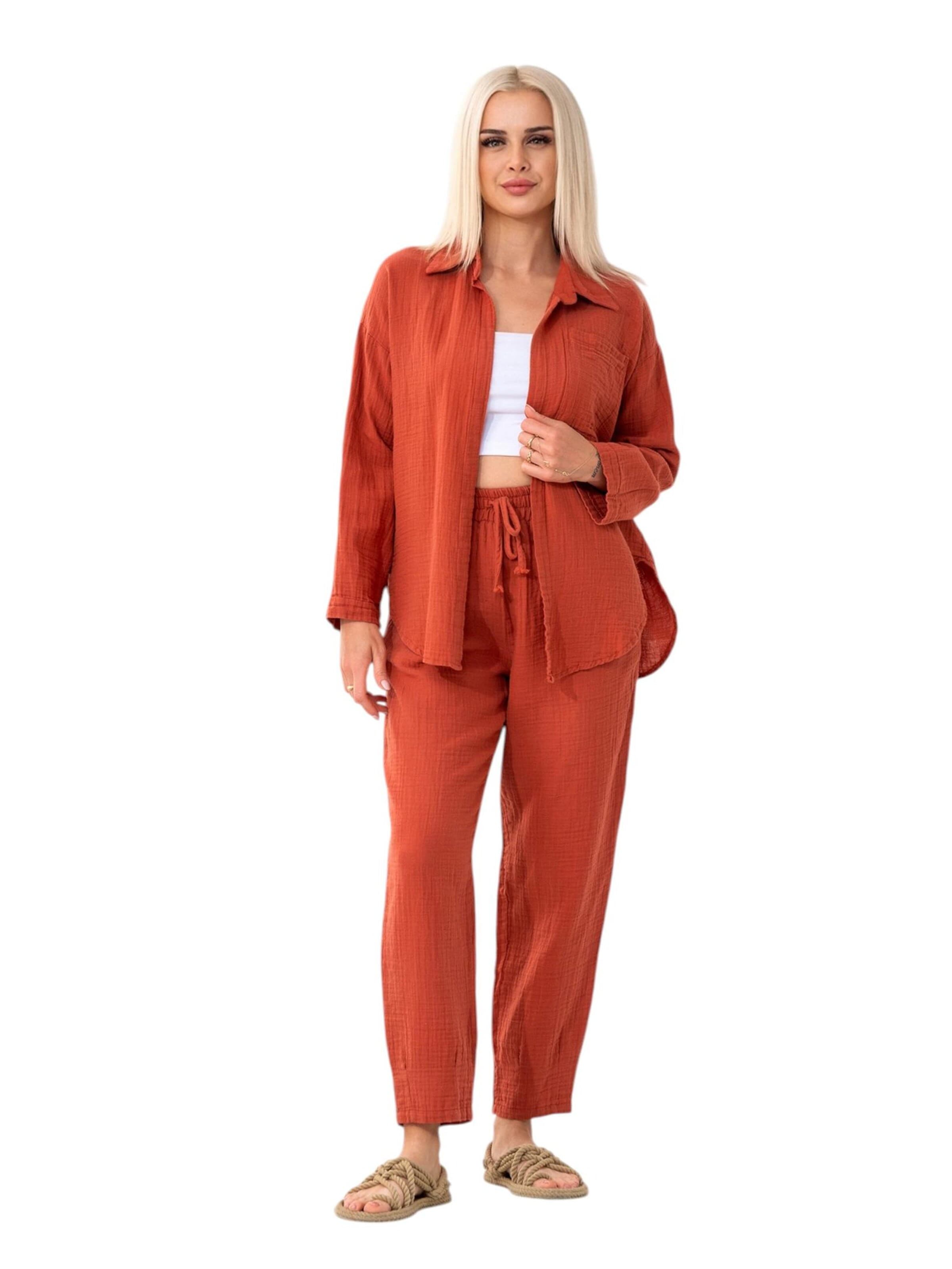 Camicia da donna 'NALYA' di WENOR in rosso