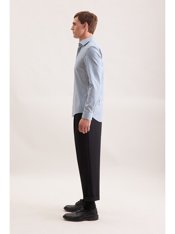 SEIDENSTICKER Slim fit Business shirt 'SMART CLASSICS' in Blue