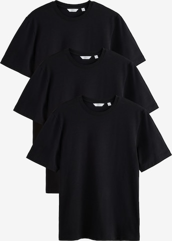 Next Shirt in Zwart: voorkant