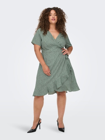 ONLY Carmakoma - Vestido 'LIVIA' en verde