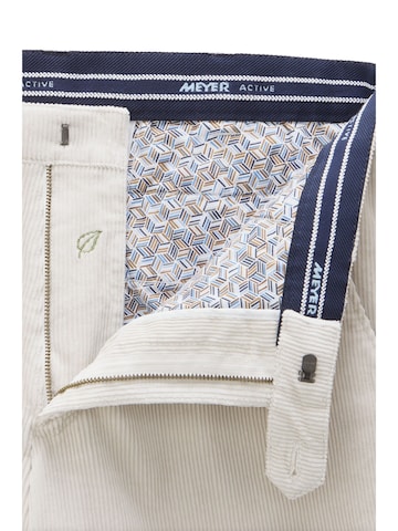 Regular Pantalon chino 'Bonn 2-3708' MEYER en blanc