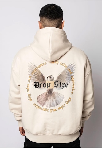 Dropsize Sweatshirt in Beige: Vorderseite