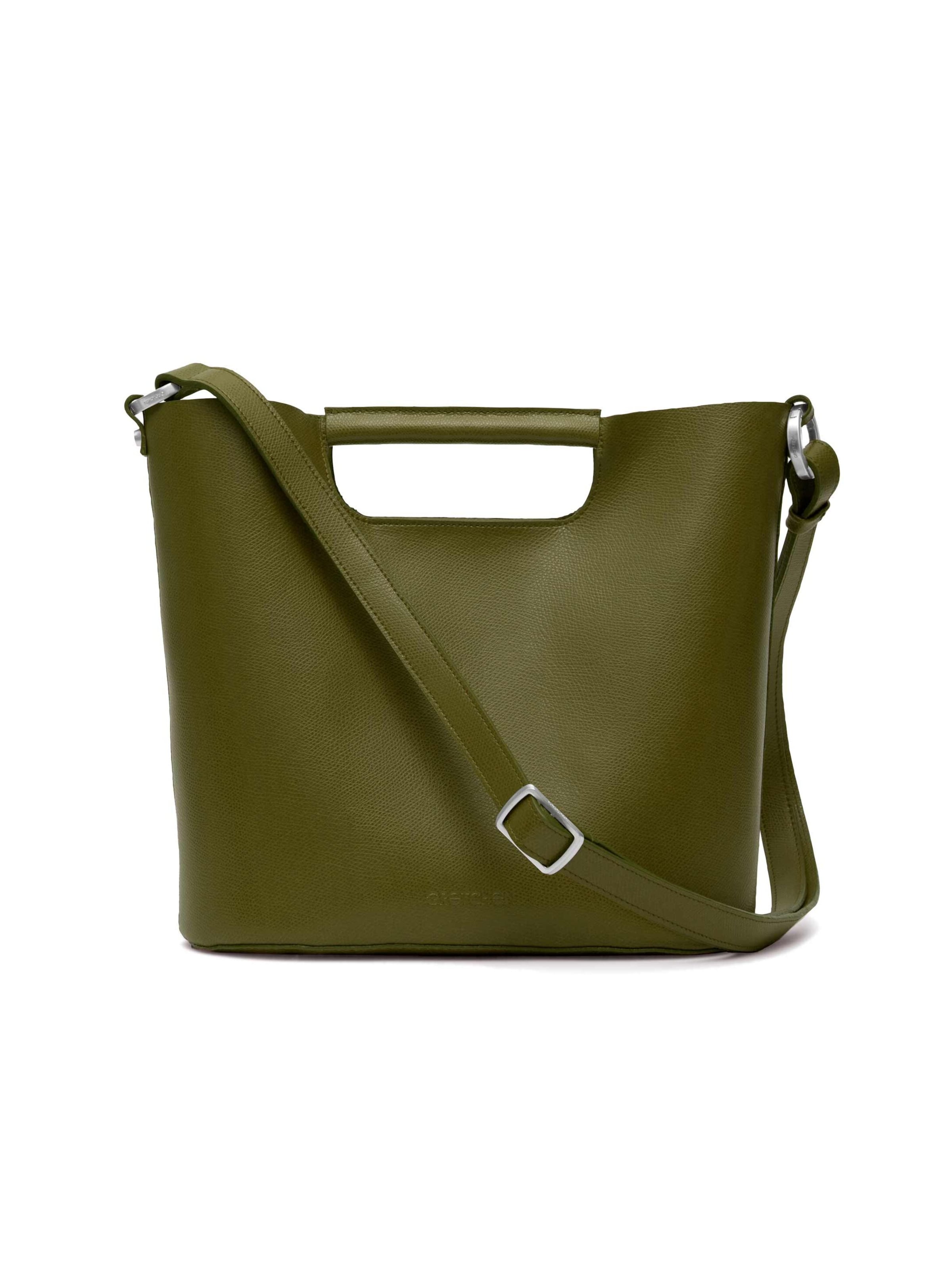 Gretchen Shoulder Bag 'Crocus' in Green: front