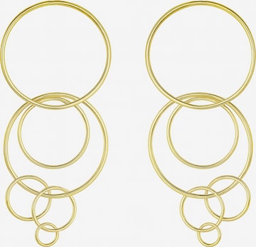 COLLEZIONE ALESSANDRO Earrings 'Infinity Loops' in Gold: front