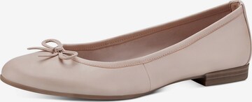 TAMARIS Ballet Flats 'Alena' in Pink: front