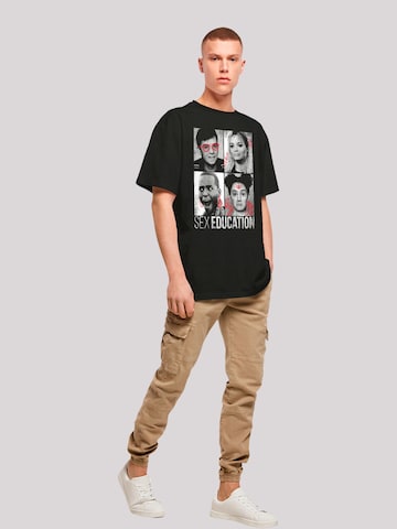 T-Shirt 'Sex Education Class Photos Netflix TV Series' F4NT4STIC en noir