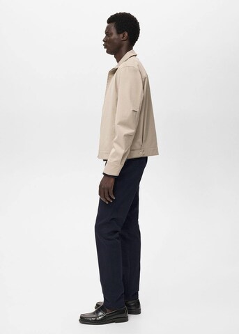MANGO MAN Slimfit Chinohose 'Barna' in Blau