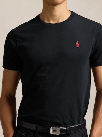 Coupe slim T-Shirt Polo Ralph Lauren en noir