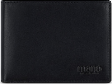 mano Wallet 'Don Andrea' in Black: front