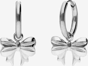 Lucardi Oorbellen in Zilver: voorkant