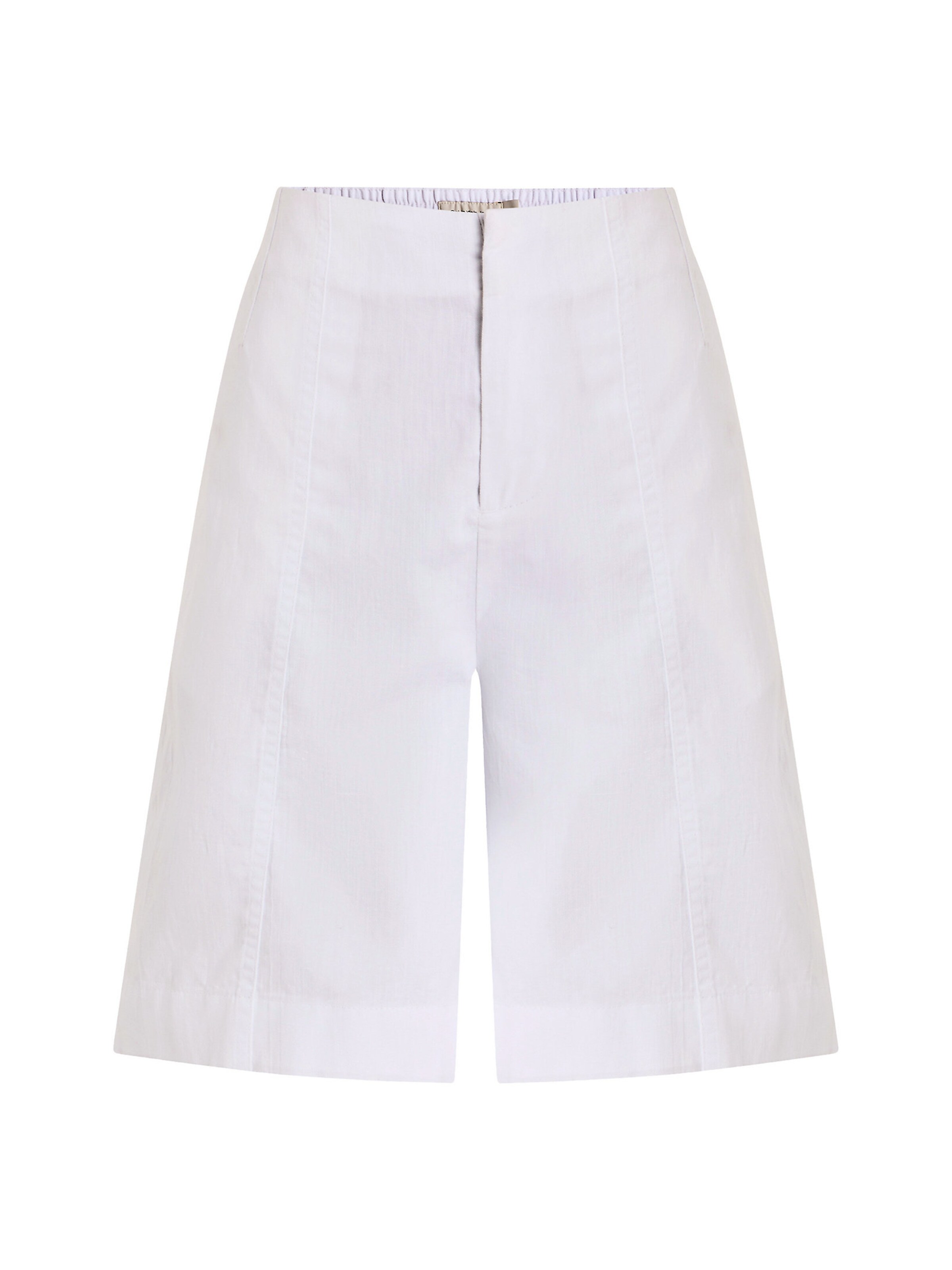 Calvin Klein Jeans Loosefit Hose in Weiß: Vorderseite