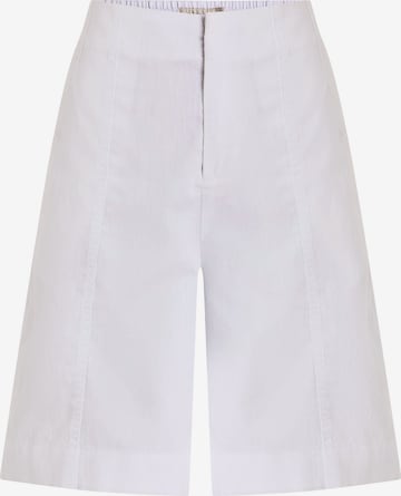 Pantalon Calvin Klein Jeans en blanc : devant
