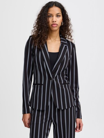 Blazer 'IHRUTI' di ICHI in nero: frontale