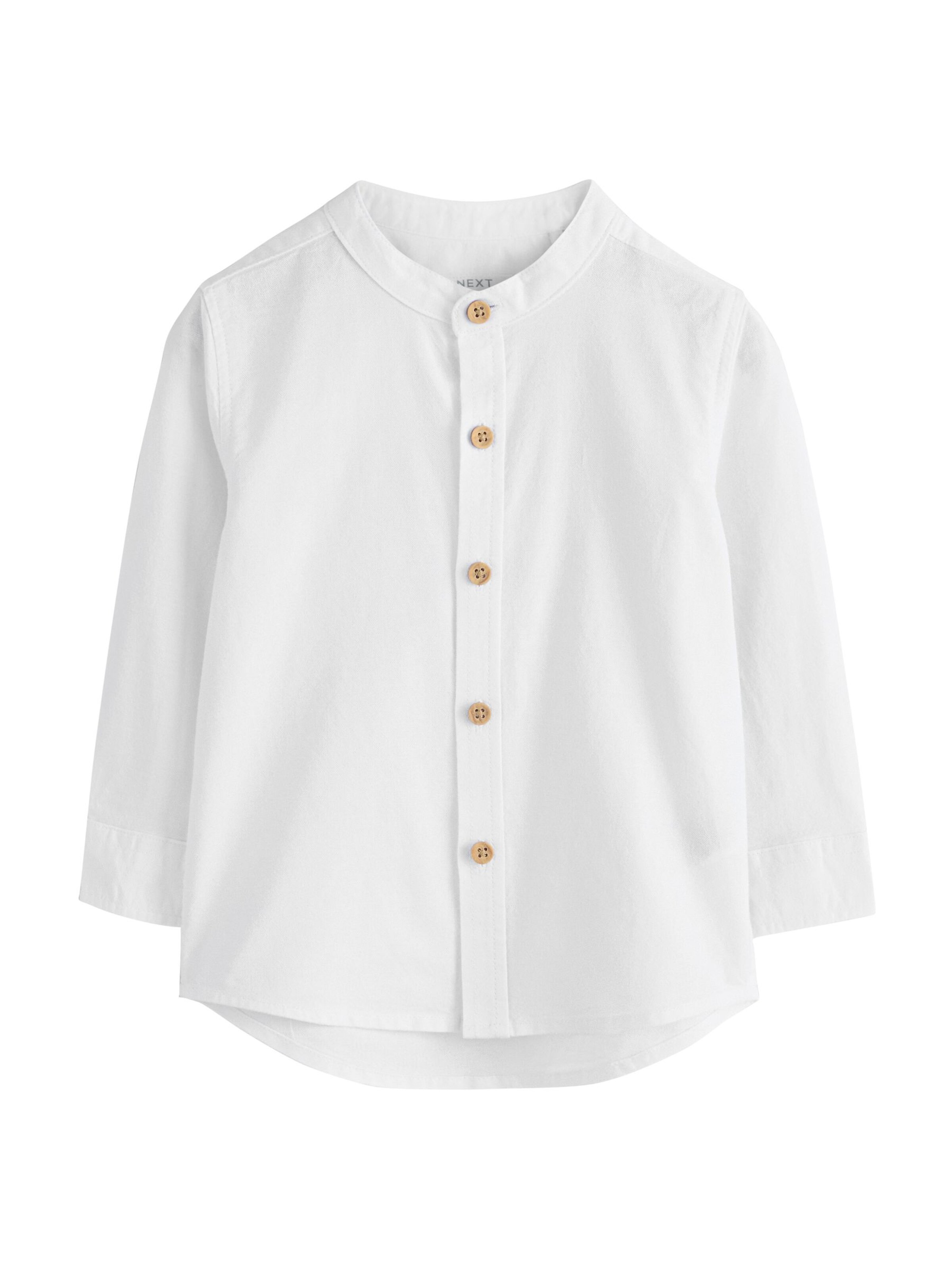 Next Рубашка в Белый: спереди