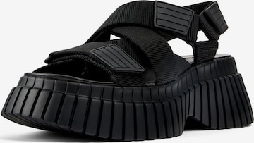 CAMPER Strap Sandals 'BCN' in Black: front