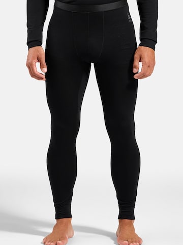 Slimfit Pantaloni sportivi 'MERINO 160' di ODLO in nero