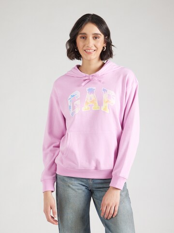 GAP - Sweatshirt 'HERITAGE' em rosa: frente