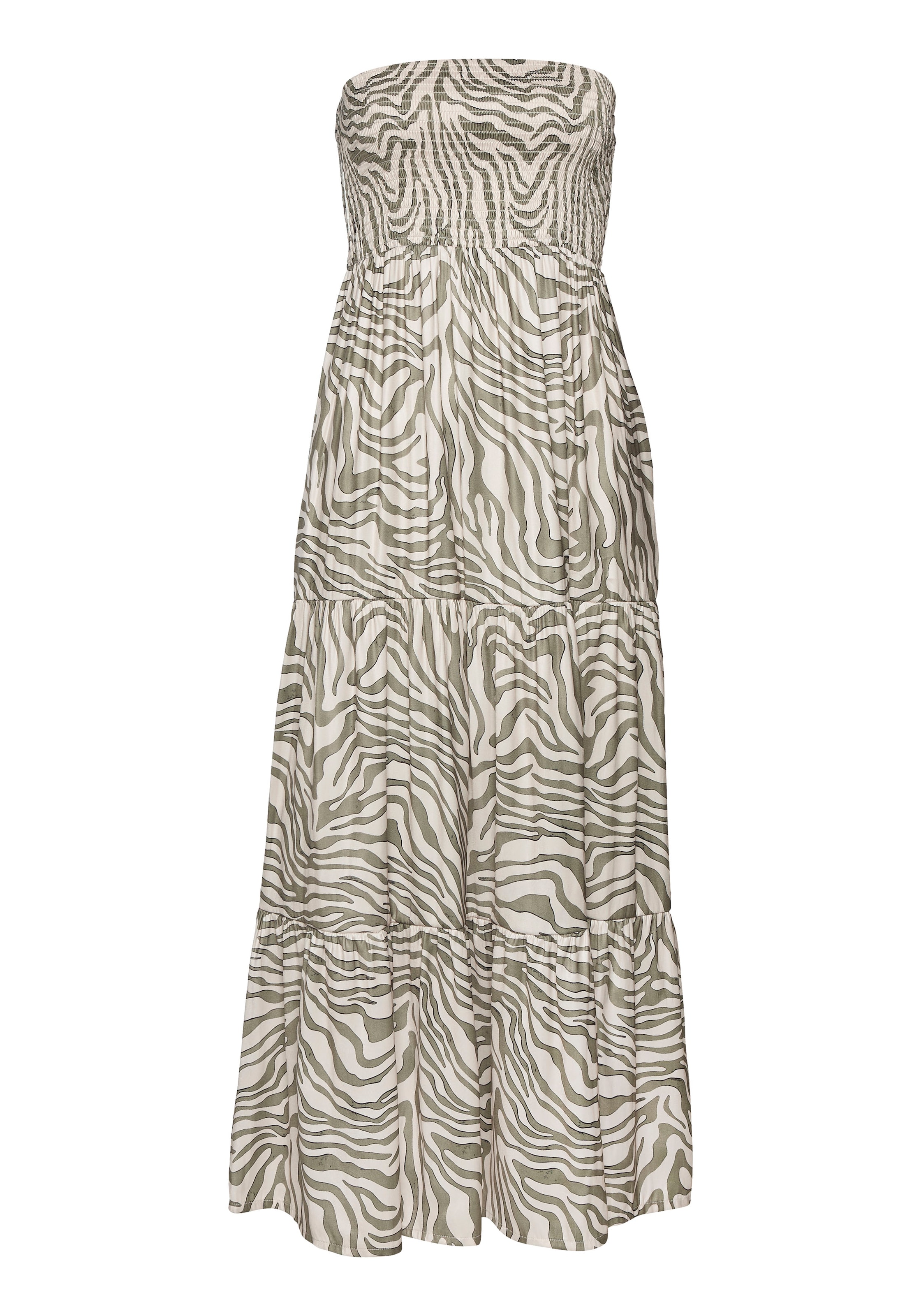 LASCANA Καλοκαιρινό φόρεμα σε ανάμεικτα χρώματα: μπροστά