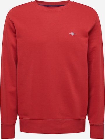 GANT Sweatshirt in Rood: voorkant