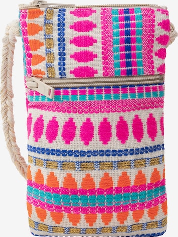 IZIA - Bolso de hombro en rosa: frente