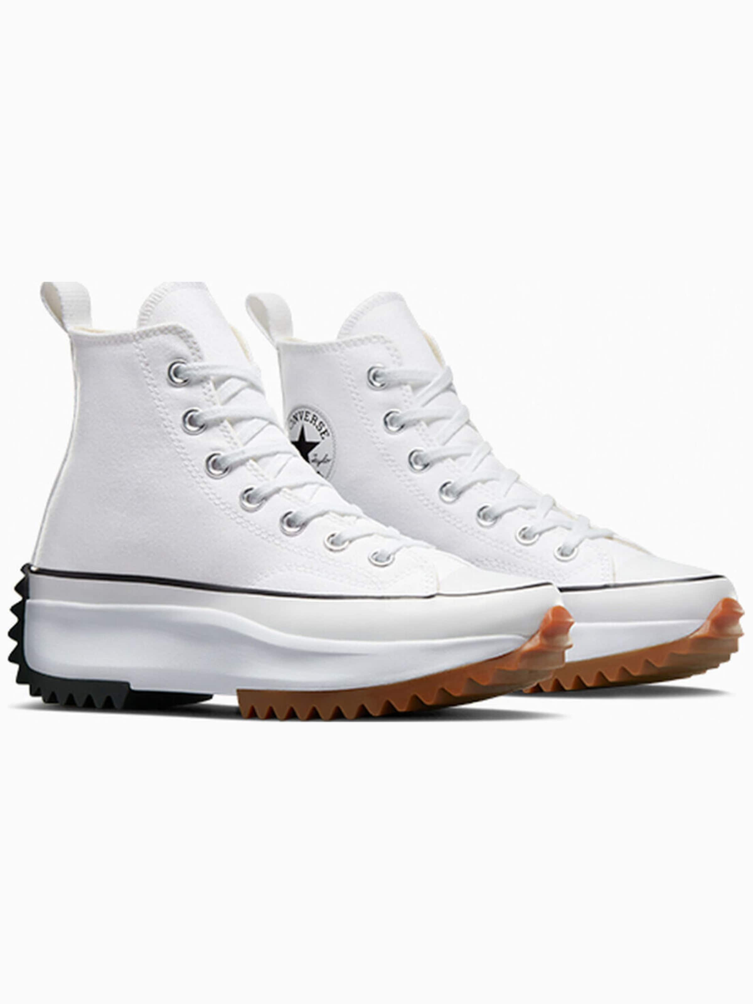 Sneaker alta 'Run Star Hike' di CONVERSE in bianco