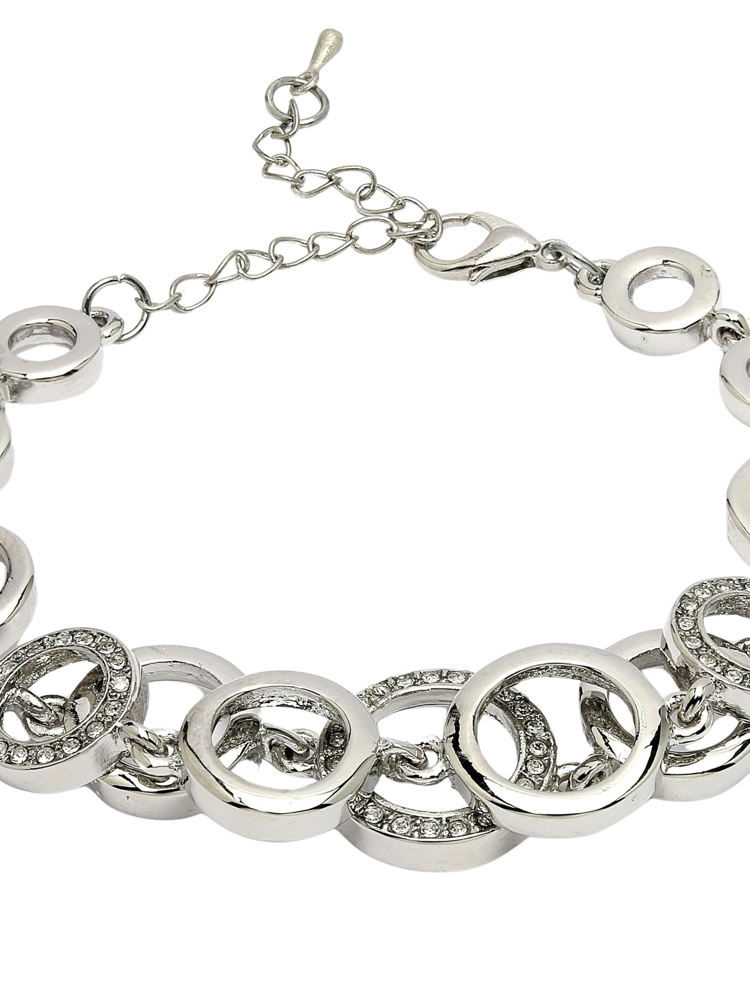 AVANT-GARDE PARIS Armband 'Oksanaya' in Zilver