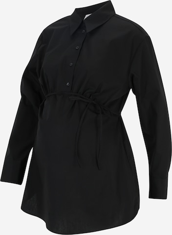Gap Maternity Blouse in Black: front