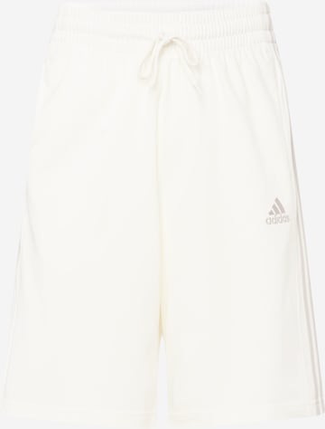 Regular Pantalon de sport ADIDAS SPORTSWEAR en beige : devant