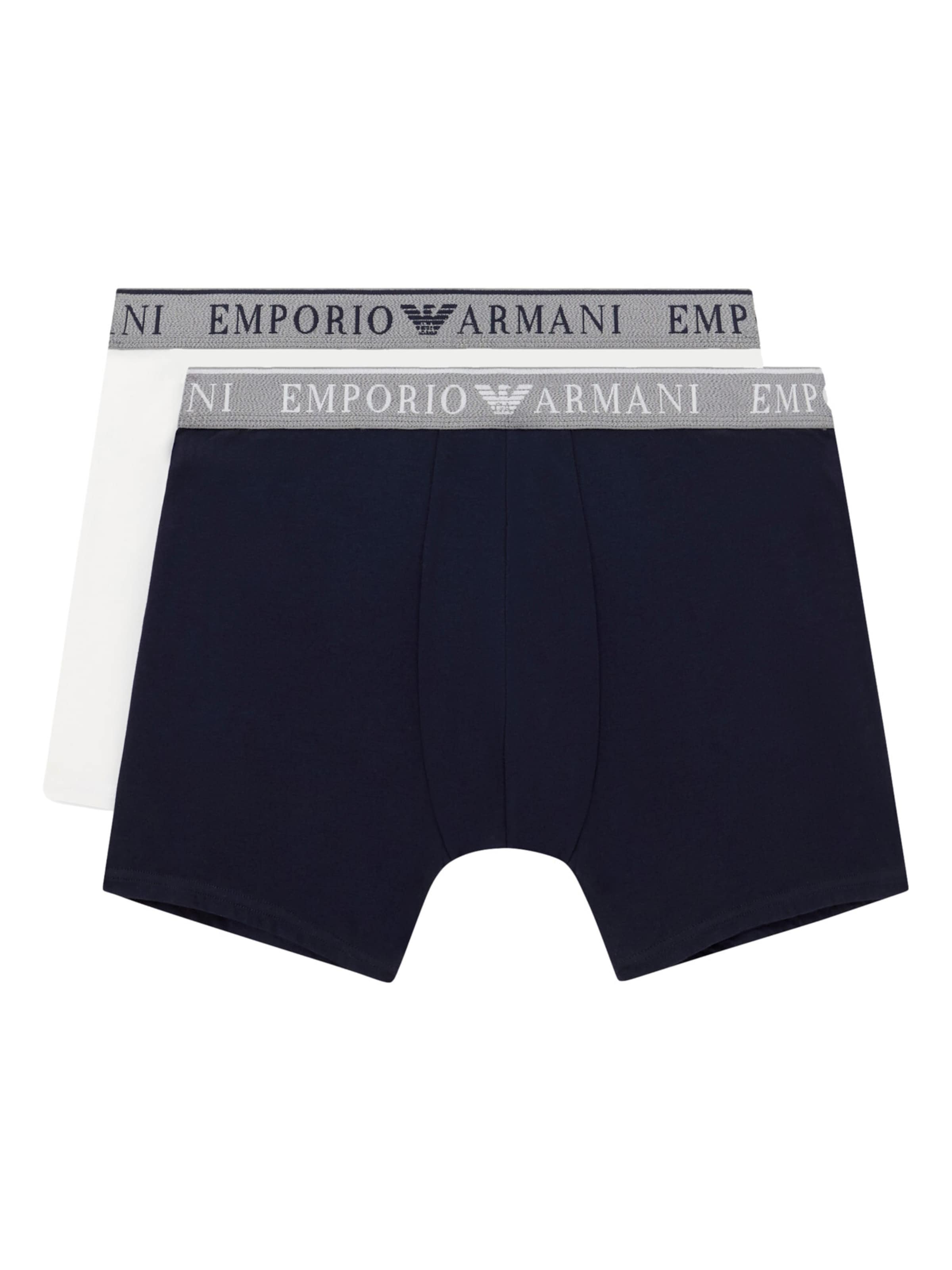 Boxer di Emporio Armani in blu: frontale