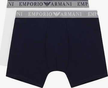 Boxer di Emporio Armani in blu: frontale