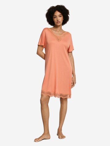 Hanro Nightgown 'Cira' in Orange