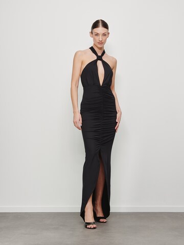 RÆRE by Lorena Rae Dress in Black: front