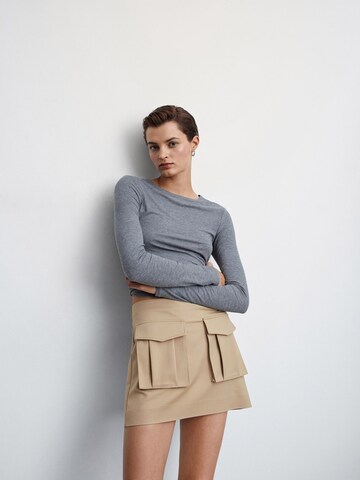 MANGO Rok 'Arlet' in Beige