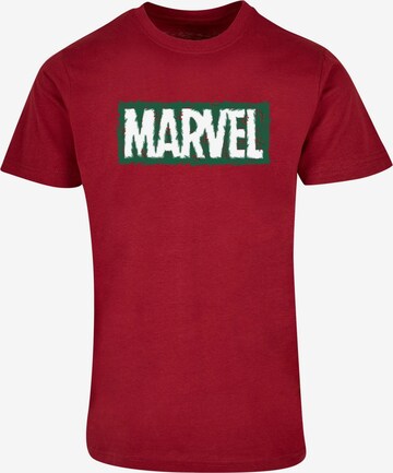 ABSOLUTE CULT Shirt 'Marvel - Holly' in Rood: voorkant