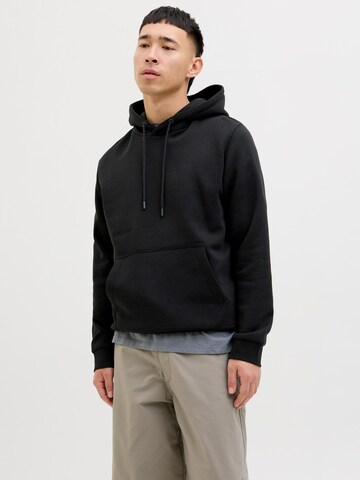 JACK & JONES - Sudadera en negro: frente