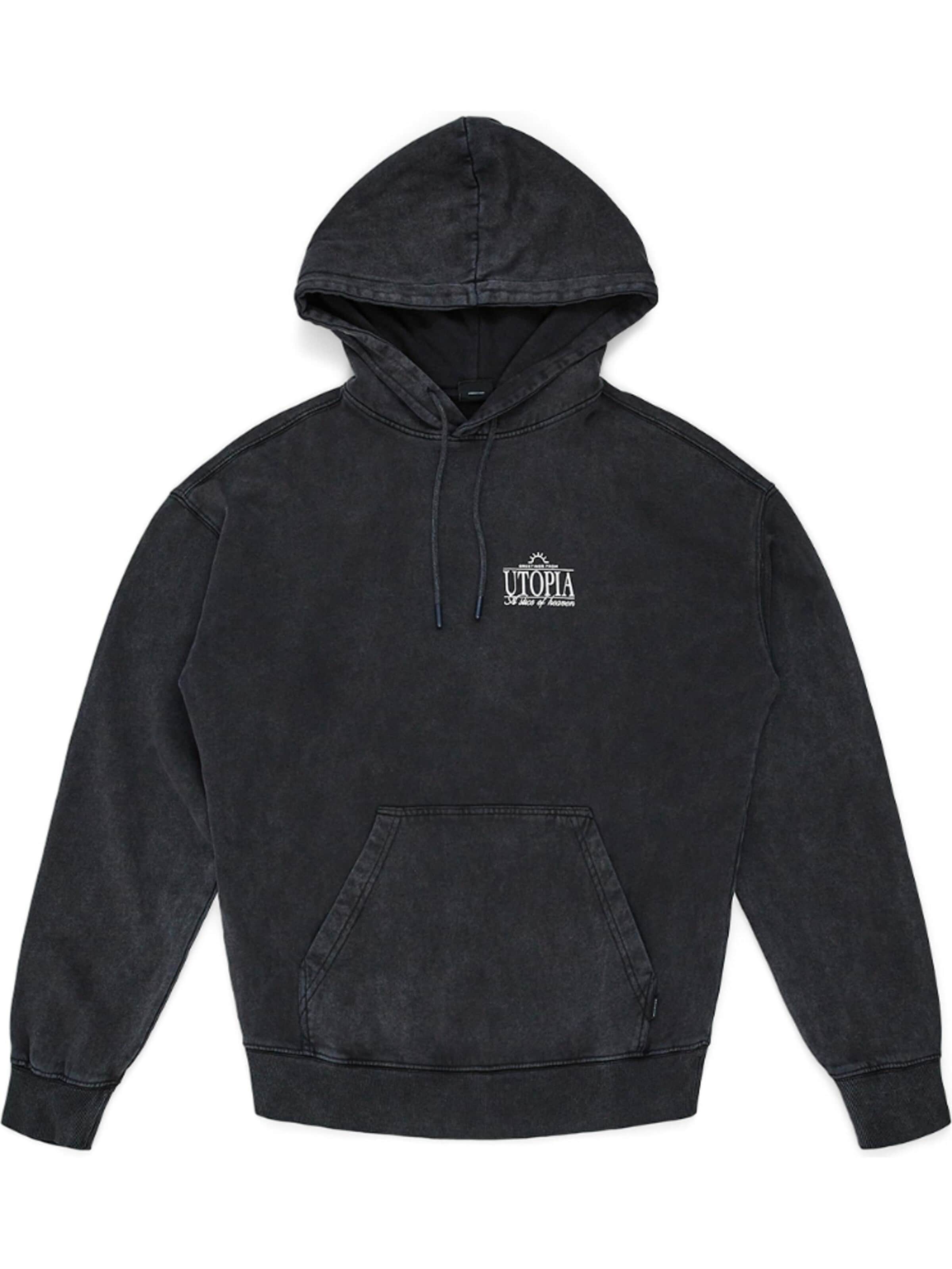 Dr. Denim Sweatshirt 'Aiden' in Black: front