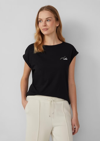s.Oliver Shirt in Schwarz: Vorderseite