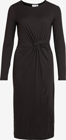 VILA Dress in Black: front