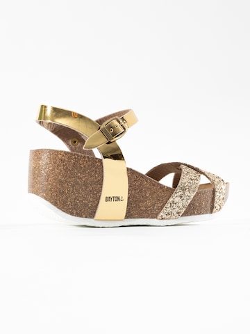 Bayton Sandalen met riem 'Venus' in Goud