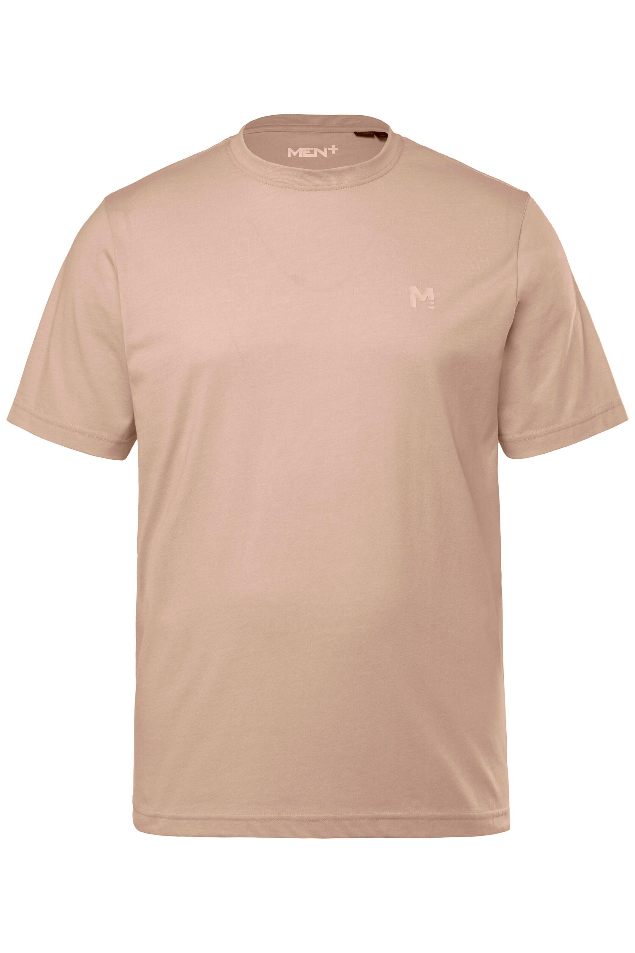 Men Plus T-Shirt in Beige: Vorderseite