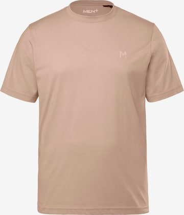 Men Plus T-Shirt in Beige: Vorderseite
