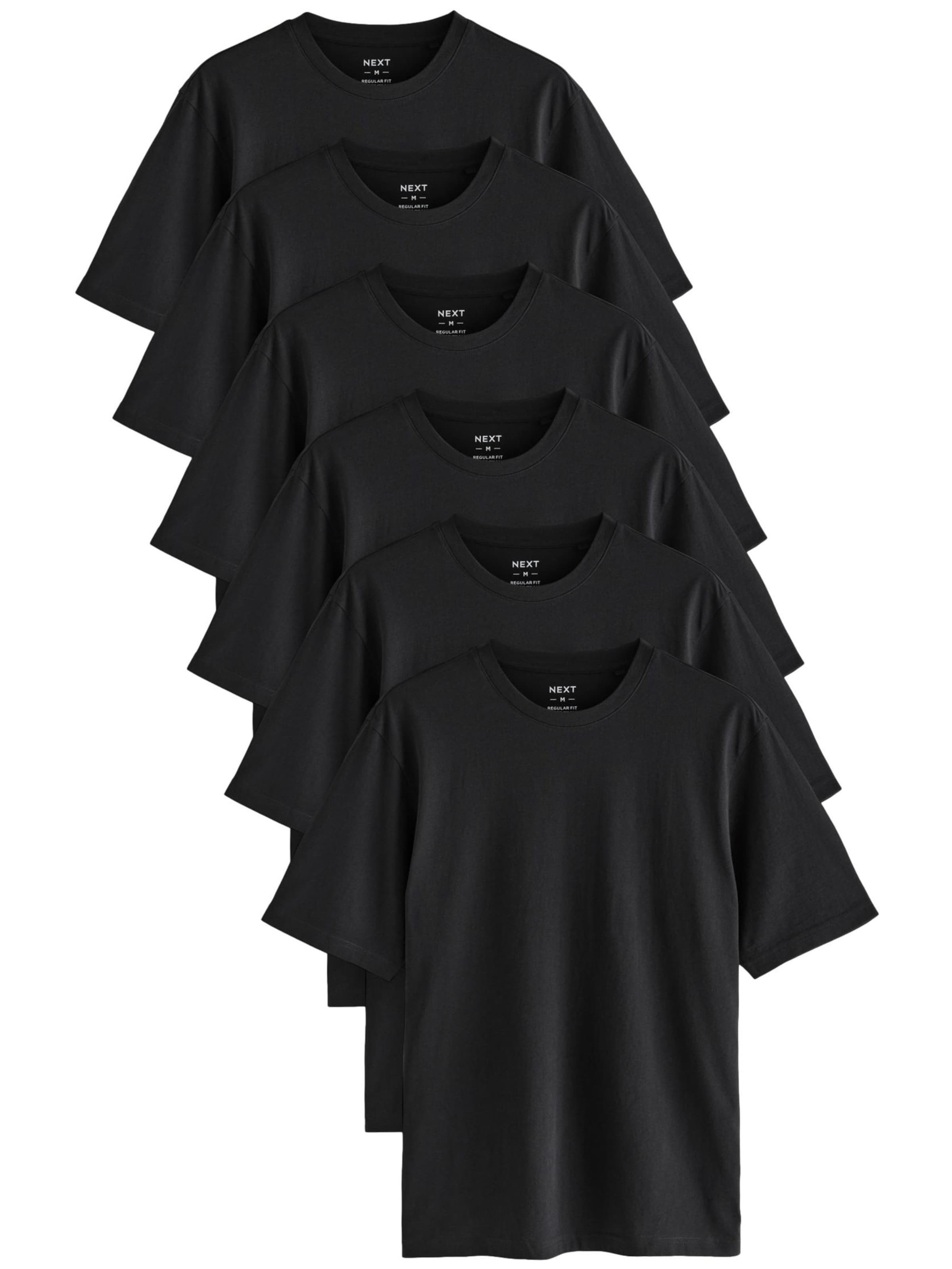 Next Tričko - Čierna: predná strana