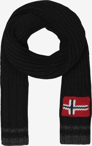 NAPAPIJRI Scarf & Wrap in One size in Black: front