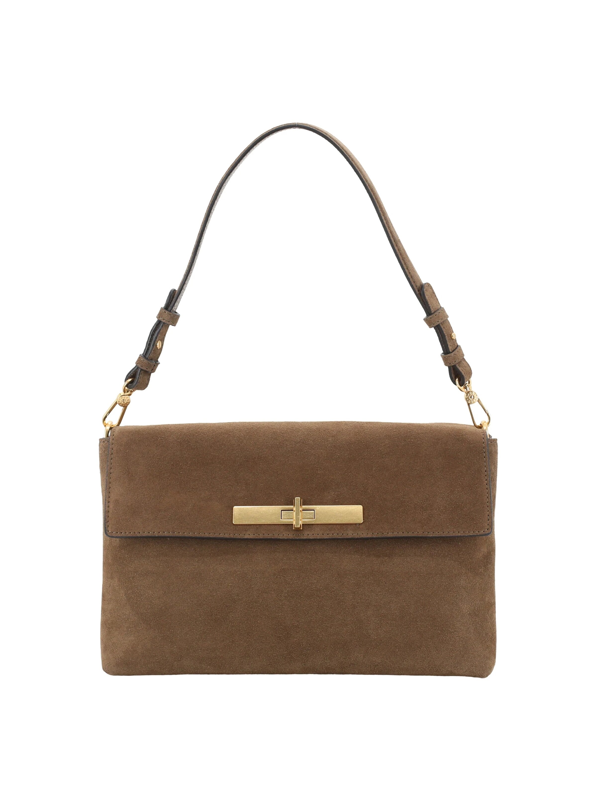 ABRO Schultertasche 'TWIST'‌‌‌‌‌ in Grün: Vorderseite
