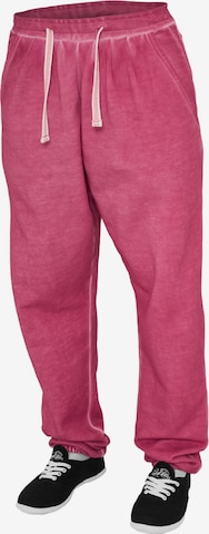 Urban Classics Hose in Pink: Vorderseite