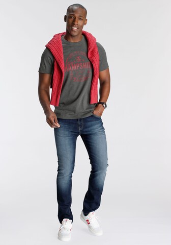 DELMAO T-Shirt in Grau