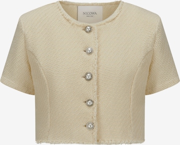 Blazer 'BIANCIWO' Nicowa en beige : devant